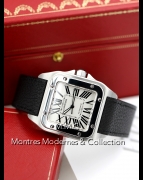 Cartier Santos 100 Grand Modèle réf.W20073X8 - Image 6