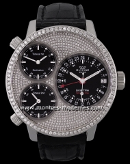 Glycine - Glycine Airman 7 - Diamond Face, Black Subdials