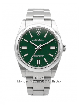 Rolex - Oyster Perpetual 41mm réf.124300 Green Dial