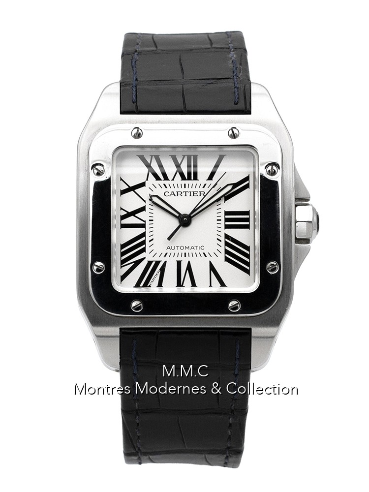 Cartier Santos 100 Grand Modèle ref.W20073X8 - Image 1