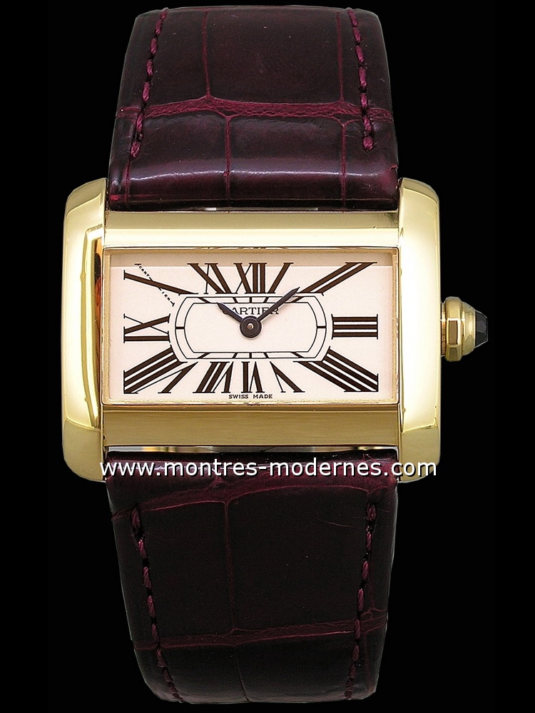 montre cartier divan femme