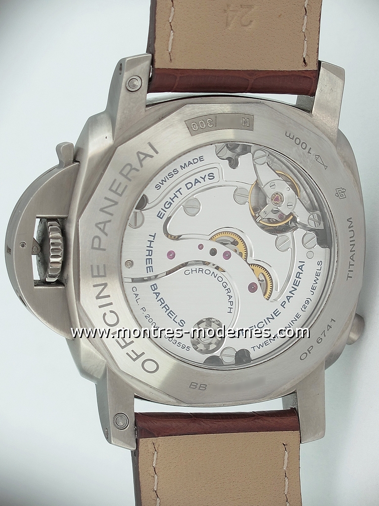 Panerai Luminor 1950 8 Days Chrono Monopoussoir GMT PAM00311 - Image 2