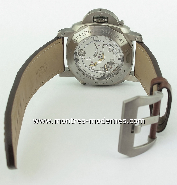 Panerai Luminor 1950 8 Days Chrono Monopoussoir GMT PAM00311 - Image 5