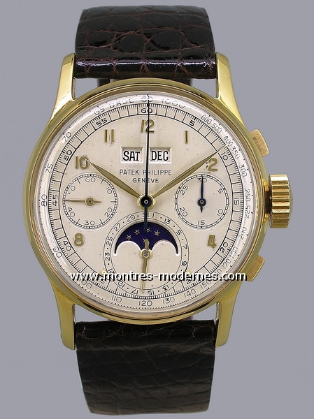 Patek Philippe Chronographe Perpétuel réf.1518 - Image 1