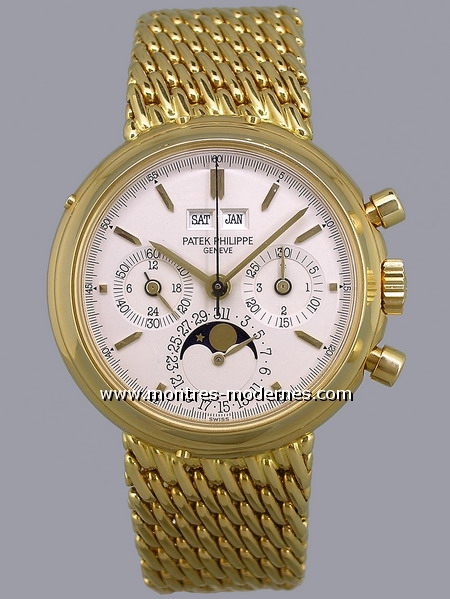 Patek Philippe Chronographe Q. Perpétuel Réf 3970-2A - Image 1