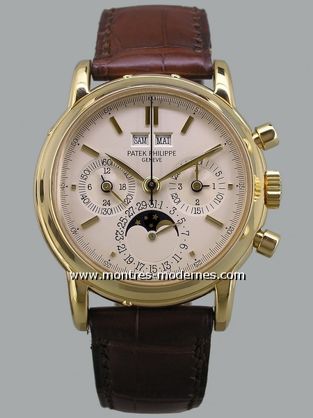 Patek Philippe Chronographe Q. Perpétuel Réf 3970J - Image 1