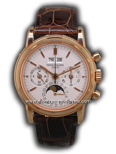 Patek Philippe Chronographe Q. Perpétuel Réf 3970R - Image 1