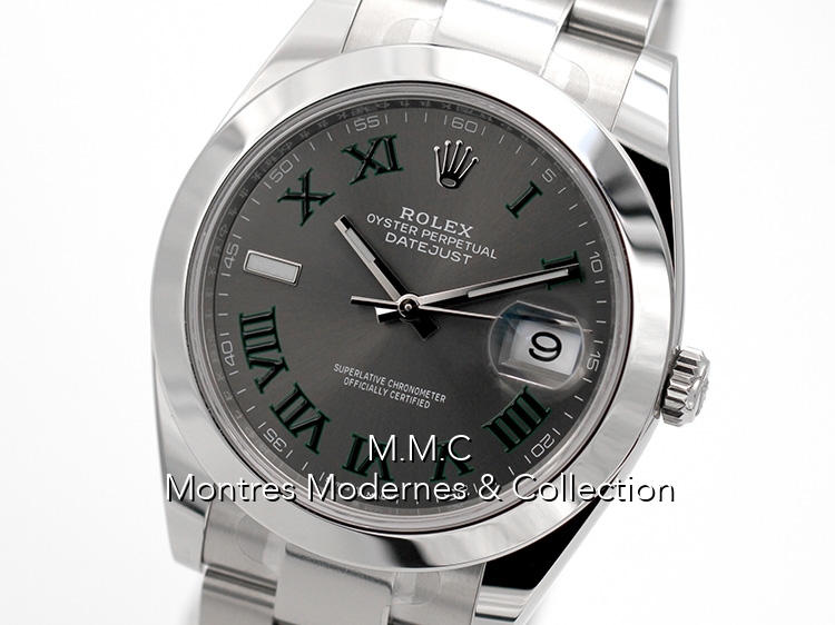 Rolex Datejust 41 "WIMBLEDON" réf.126300 - Image 4