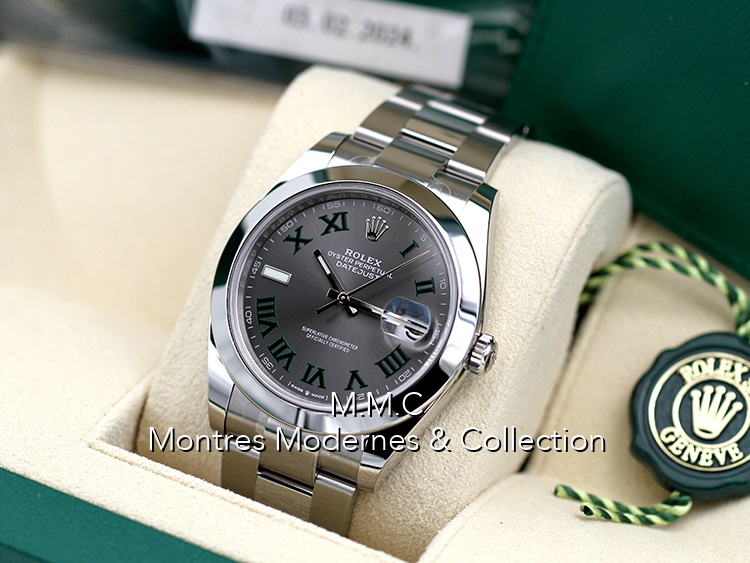Rolex Datejust 41 "WIMBLEDON" réf.126300 - Image 6