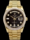 Rolex - Day-Date Lunette diamants baguette