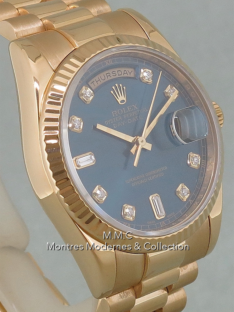 Rolex Day-Date réf.118238 Diamonds Dial - Image 4