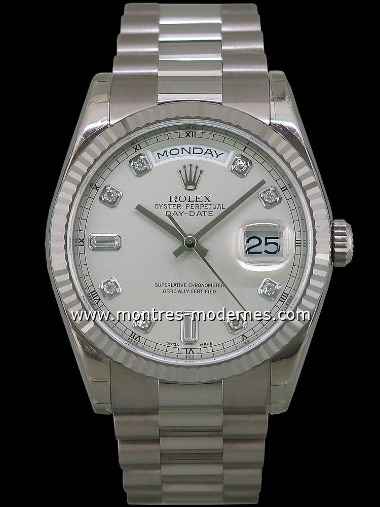 Rolex Day-Date réf.118239 Diamonds Dial - Image 1