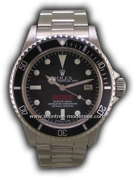 Rolex Sea Dweller "Double rouge", circa 1970 - Image 1