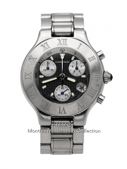 Cartier - 21 Chronoscaphe ref.2424