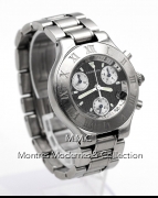 Cartier 21 Chronoscaphe ref.2424 - Image 3