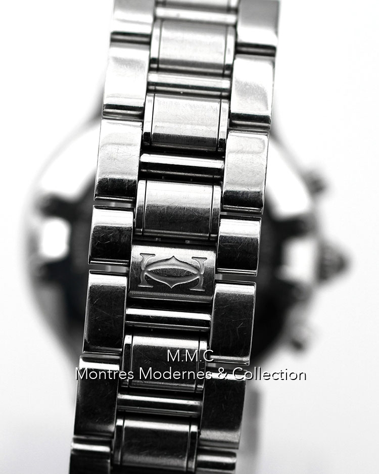 Cartier 21 Chronoscaphe ref.2424 - Image 5