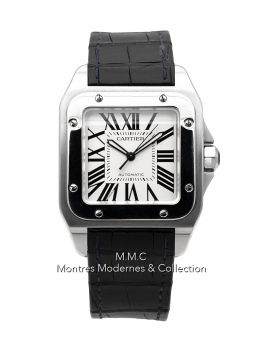 Cartier Santos 100 Grand Modèle ref.W20073X8 - Image 1