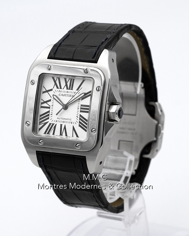 Cartier Santos 100 Grand Modèle ref.W20073X8 - Image 2