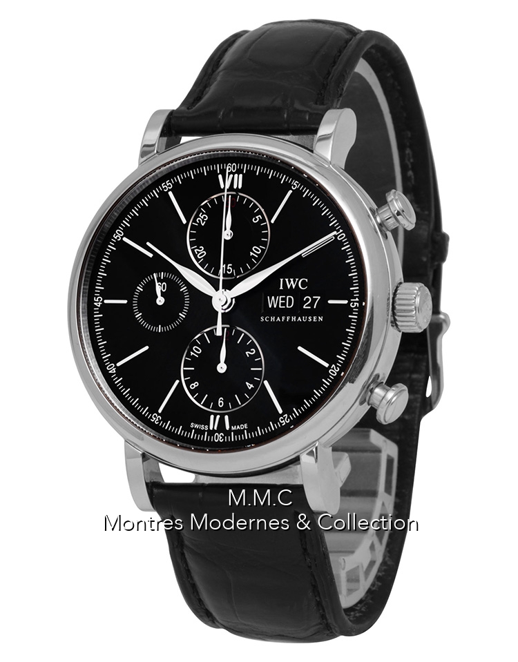 IWC Portofino Chronographe r f.IW391008 second hand MMC Num 21583