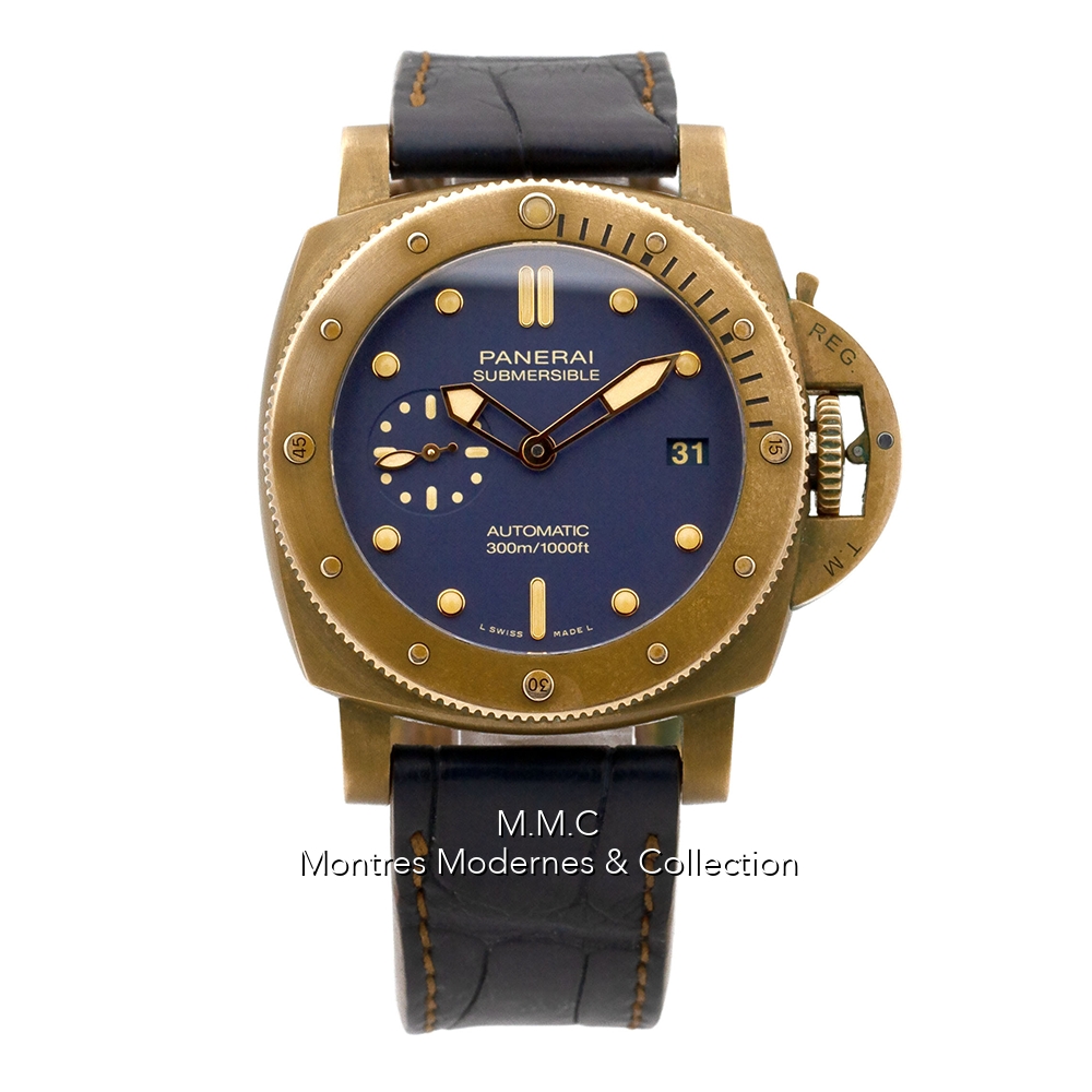 Panerai Submersible Bronzo Blu Abisso PAM01074 - Image 1