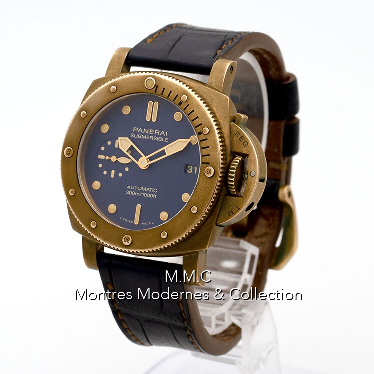 Panerai Submersible Bronzo Blu Abisso PAM01074 - Image 2