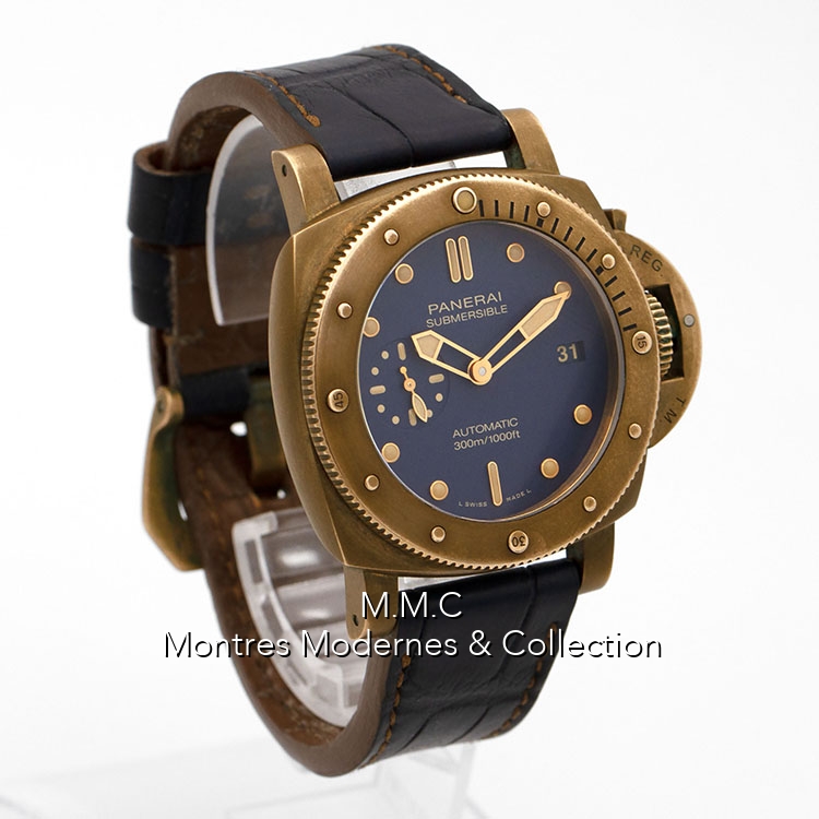Panerai Submersible Bronzo Blu Abisso PAM01074 - Image 3