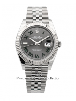 Rolex - Datejust 41 "WIMBLEDON" réf.126334