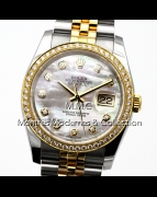 Rolex Datejust ref.116233 Mother of Pearl & Diamonds Dial - Image 4