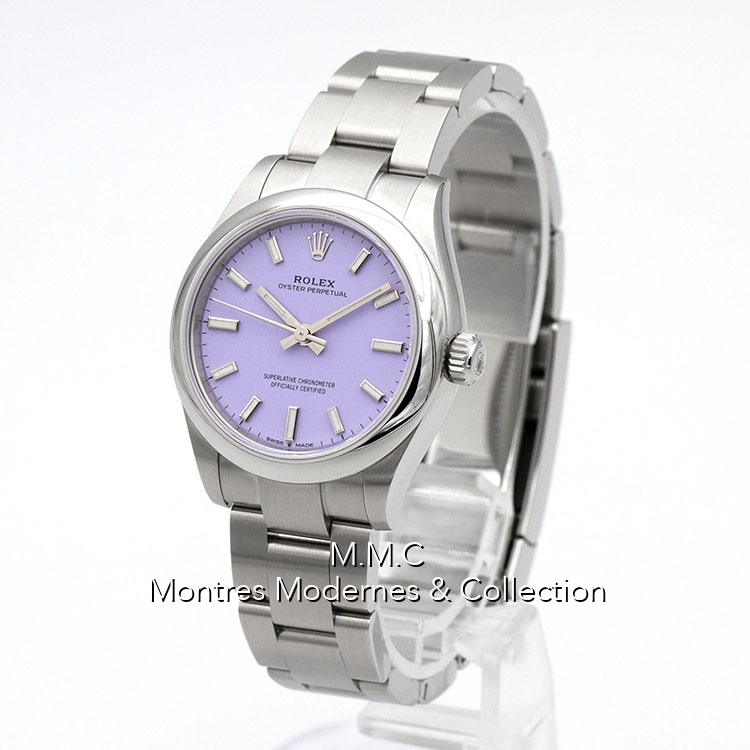 Rolex Oyster Perpetual 31mm ref.277200 Lavender Dial - Image 2