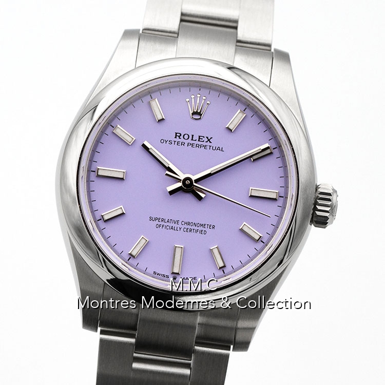 Rolex Oyster Perpetual 31mm ref.277200 Lavender Dial - Image 4