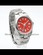 Rolex Oyster Perpetual 41mm ref.124300 Coral Red Dial - Image 3