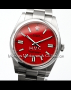 Rolex Oyster Perpetual 41mm ref.124300 Coral Red Dial - Image 4