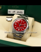 Rolex Oyster Perpetual 41mm ref.124300 Coral Red Dial - Image 6