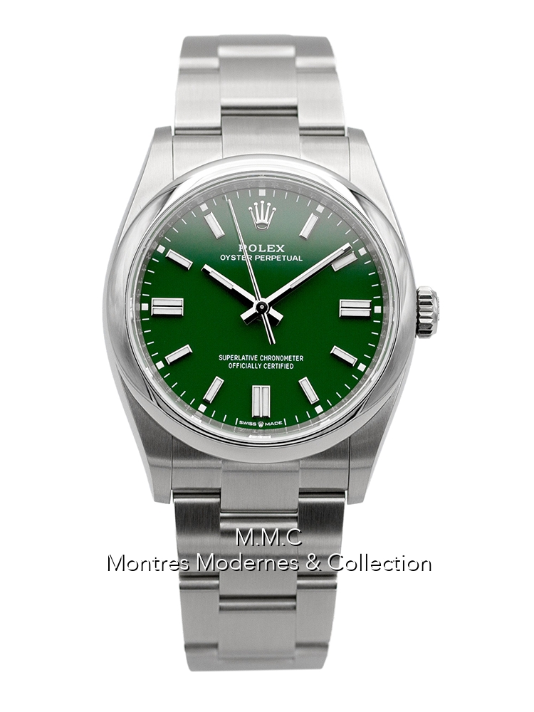 Rolex Oyster Perpetual 36mm ref.126000 Green Dial - Image 1