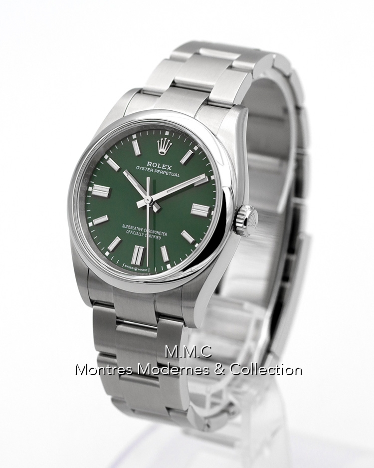 Rolex Oyster Perpetual 36mm ref.126000 Green Dial - Image 2
