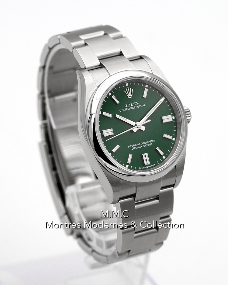 Rolex Oyster Perpetual 36mm ref.126000 Green Dial - Image 3