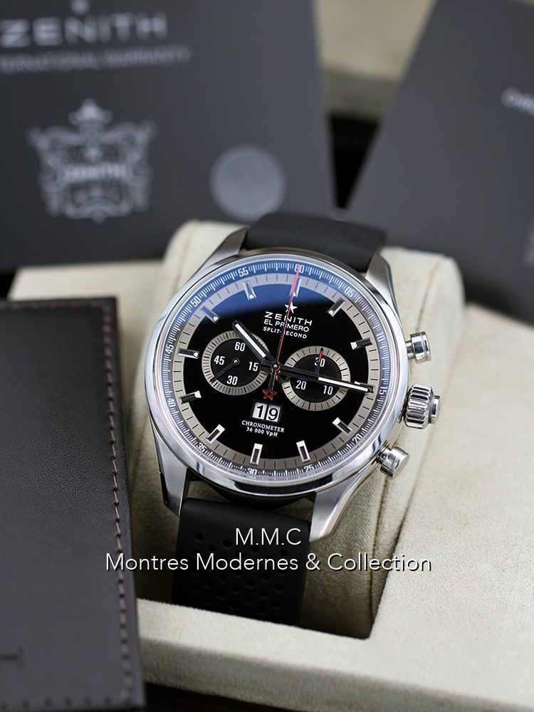 Zenith El Primero Chronographe Rattrapante Split Second second hand MMC Num 22452